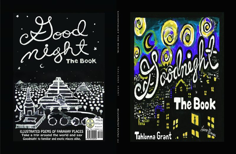 goodnight the book, tahlonna grant, leeron morraes, beansprout books, secret art gallery